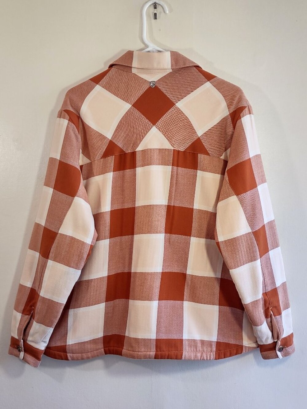 KUHL Ember Shirtjak Womens Jacket XL Fleece Buffalo Plaid Outdoor Cabin Nature - Picture 5 of 13